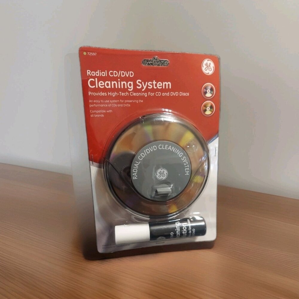 GE General Electric‎ Radical CD/DVD Cleaning System 2007